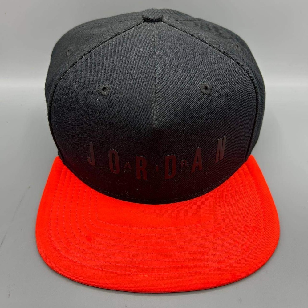 Air Jordan Hat Men Black Red Jumpman Nike Snap Back Cap